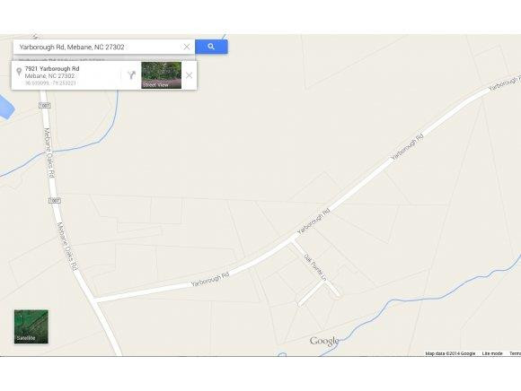 1 Yarborough Road Mebane, NC 27302 - Photo 4 of 4 Google Maps 7921 Yarborough Rd