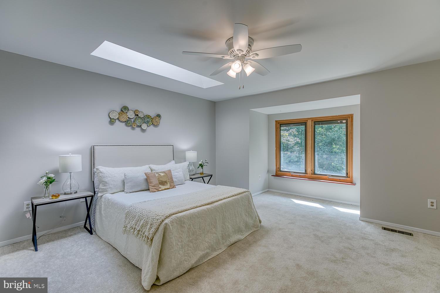 11510 Sunder Court Reston, VA 20190 - Photo 5 of 50 En suite master bedroom w walk-in closet, skylight