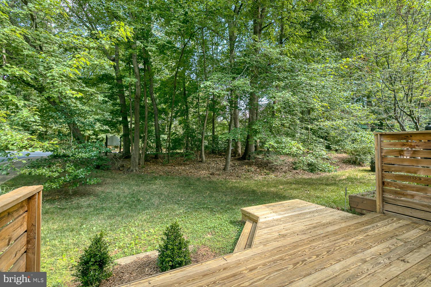 11510 Sunder Court Reston, VA 20190 - Photo 47 of 50 Private patio/deck off kitchen overlooks trees