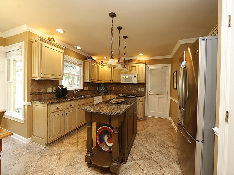 6907 Valley Drive Raleigh, NC 27612 - Photo 7 of 24 Kitchen was beautifully remodeled in 2008. Kitchen