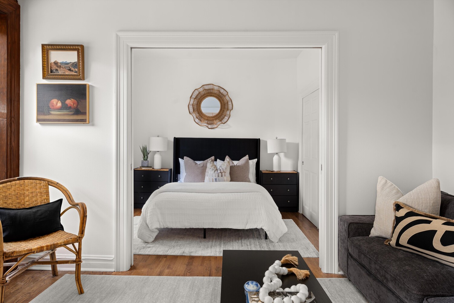 25 Charles Street, Unit 3D Manhattan, NY 10014 - Photo 7 of 13 a bedroom with a bed and chair