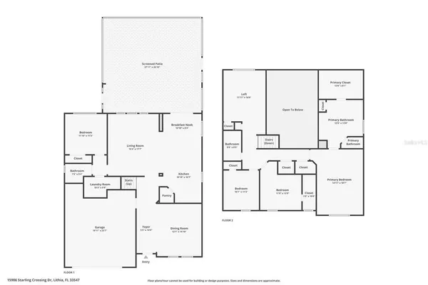 $549,900 | 15906 Starling Crossing Drive, Lithia, FL 33547