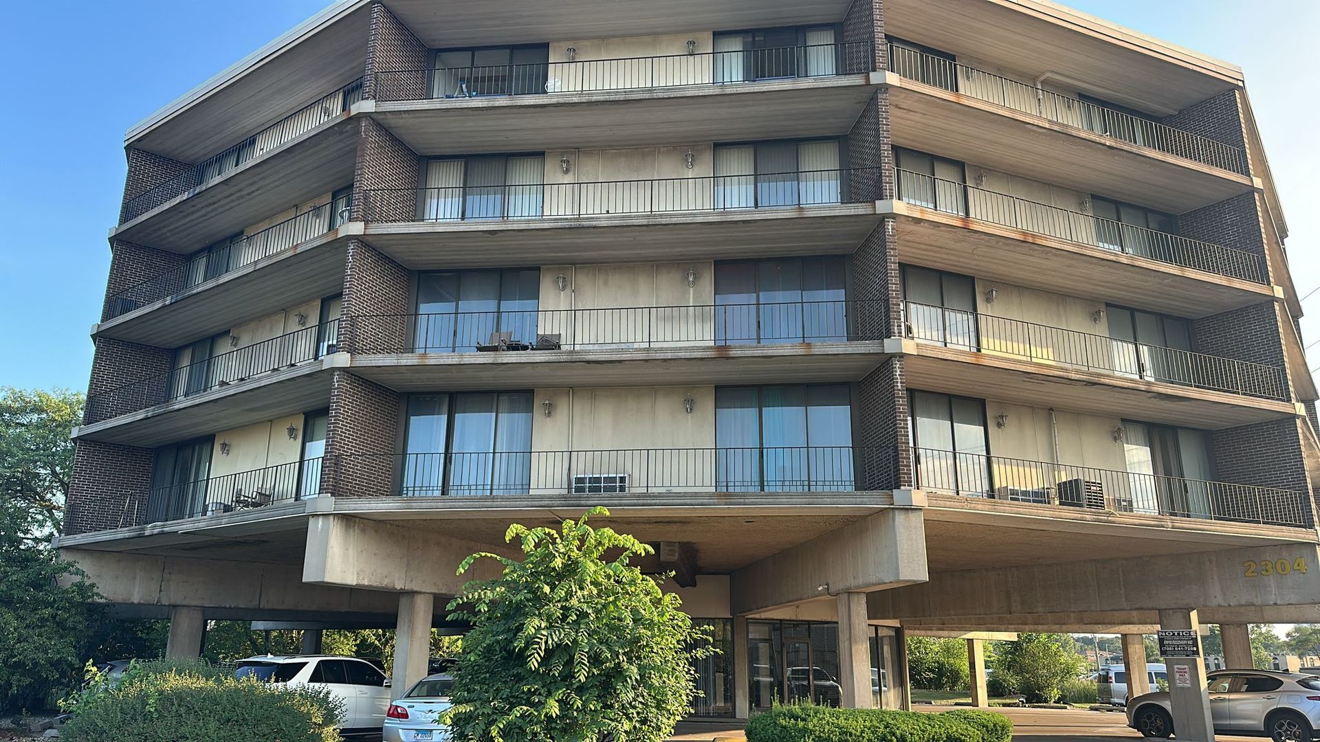 front view of a building