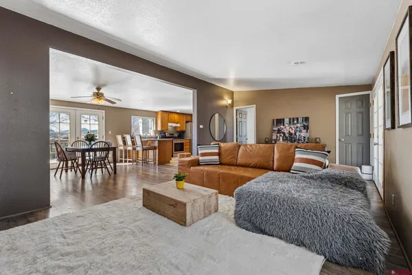 a bedroom with a bed furniture and a window