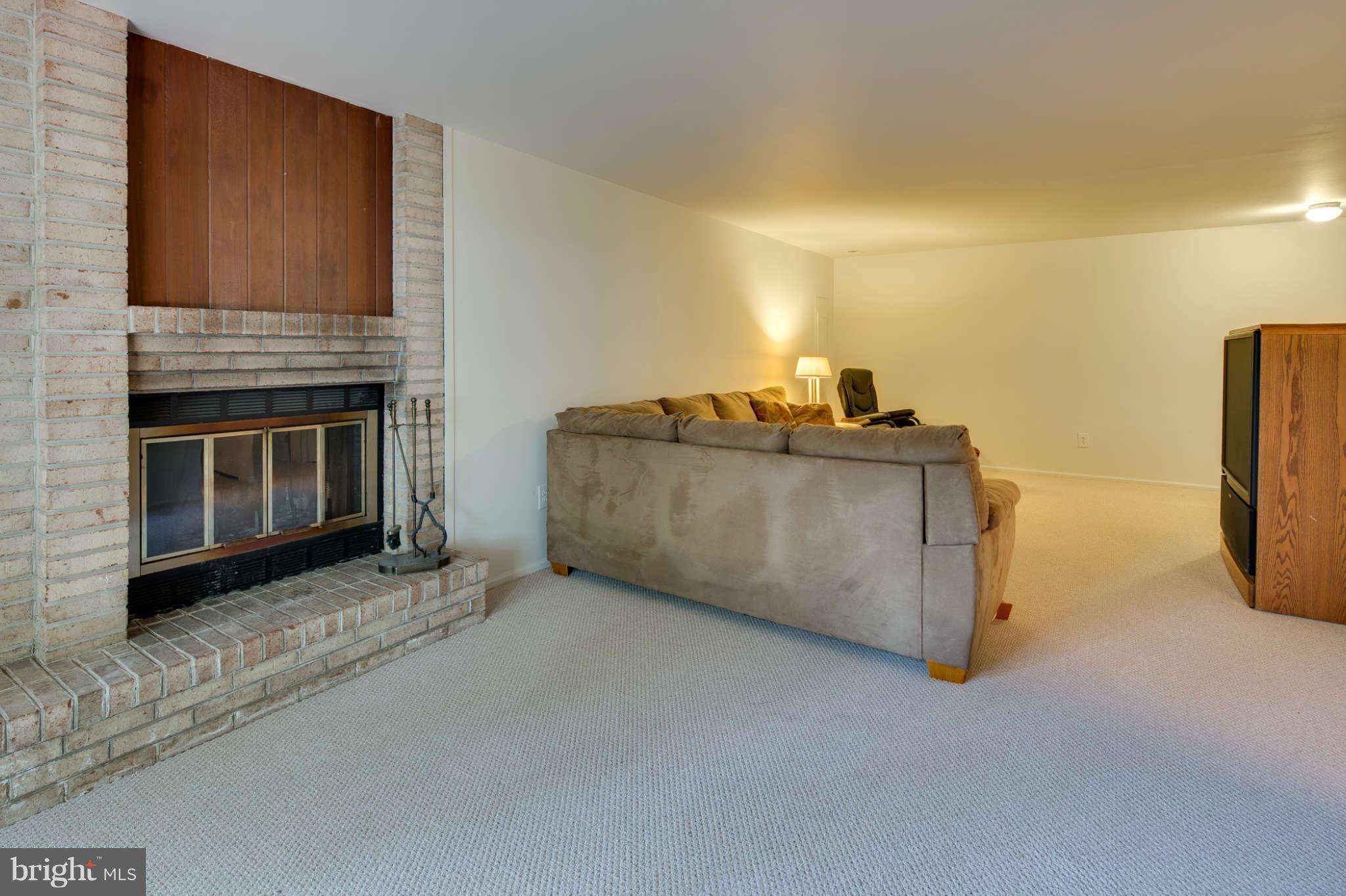 7330 Kindler Road Columbia, MD 21046 - Photo 22 of 28 a living room with furniture and a fireplace