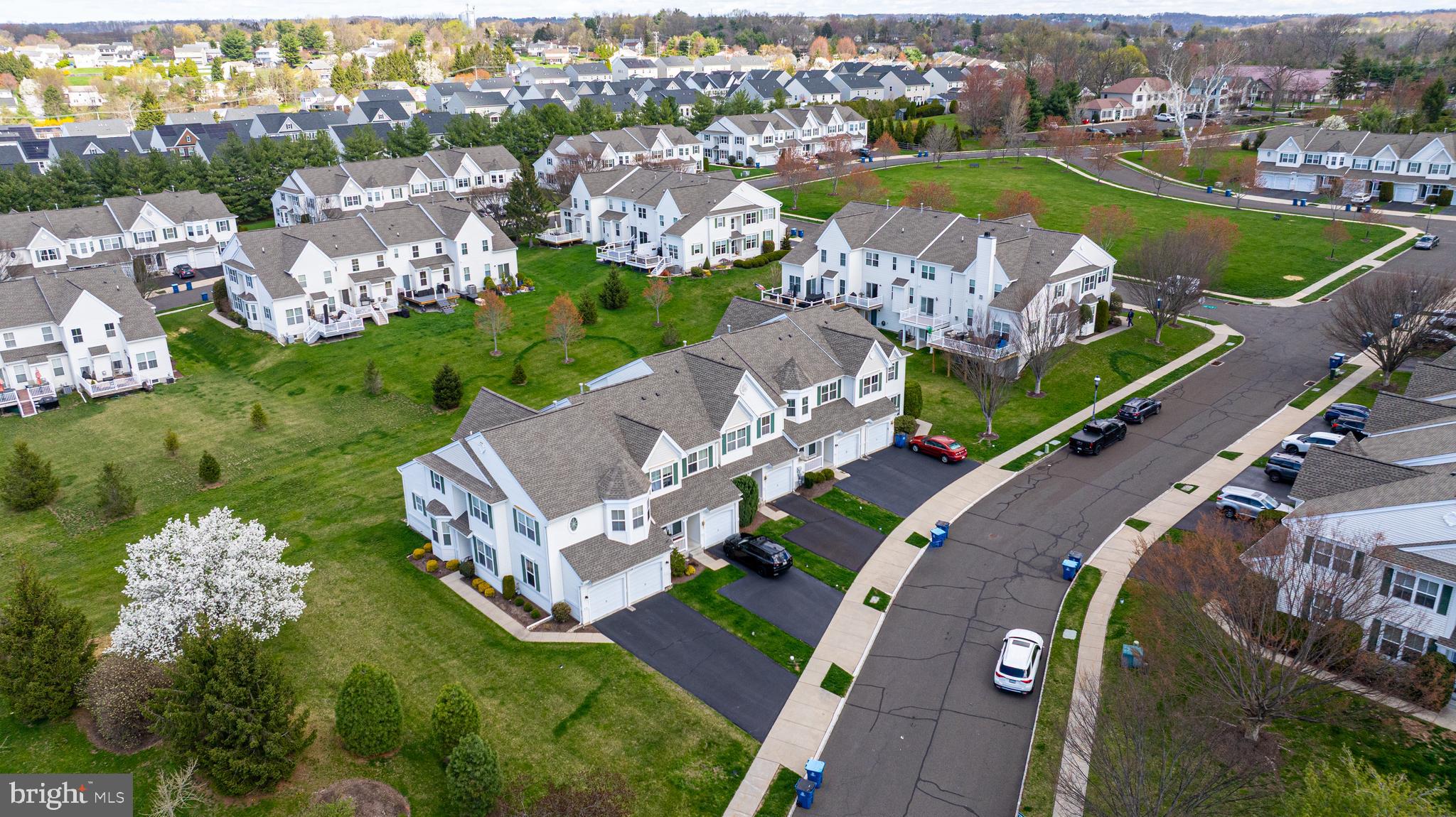 211 Barness Lane Chalfont, PA 18914 - Photo 29 of 32 an aerial view of a house with a ocean view
