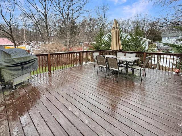 a room with a workspace