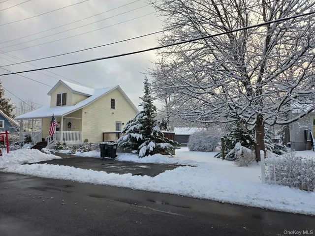a view of a back yard of the house