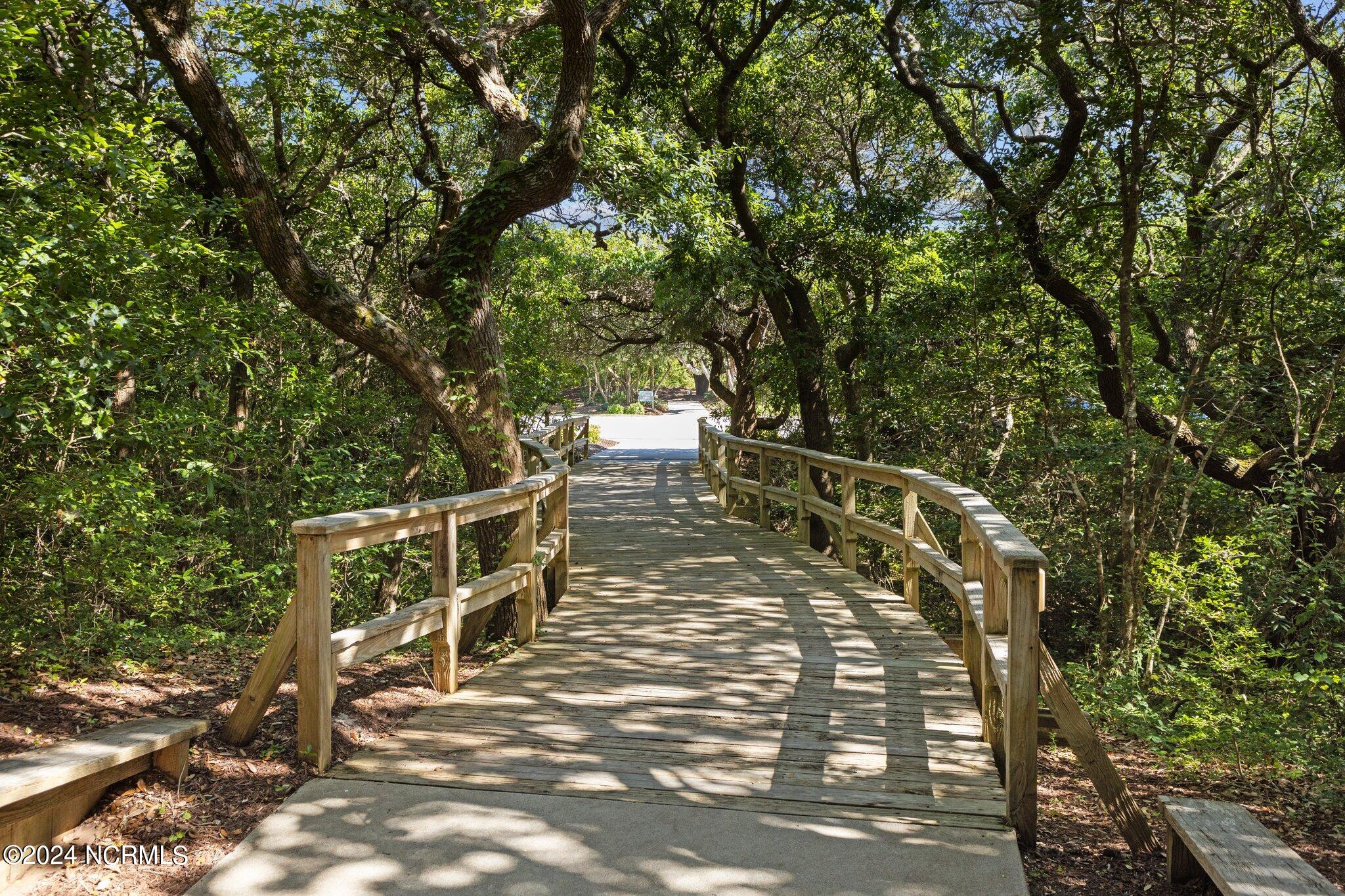 549 Coral Ridge Road Pine Knoll Shores, NC 28512 - Photo 73 of 80 Ocean walkway