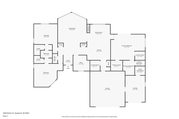 $1,060,000 | 3465 Palmer Drive, Saugatuck, MI 49453