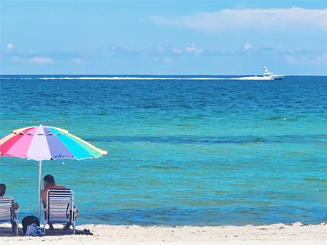 a view of an ocean beach