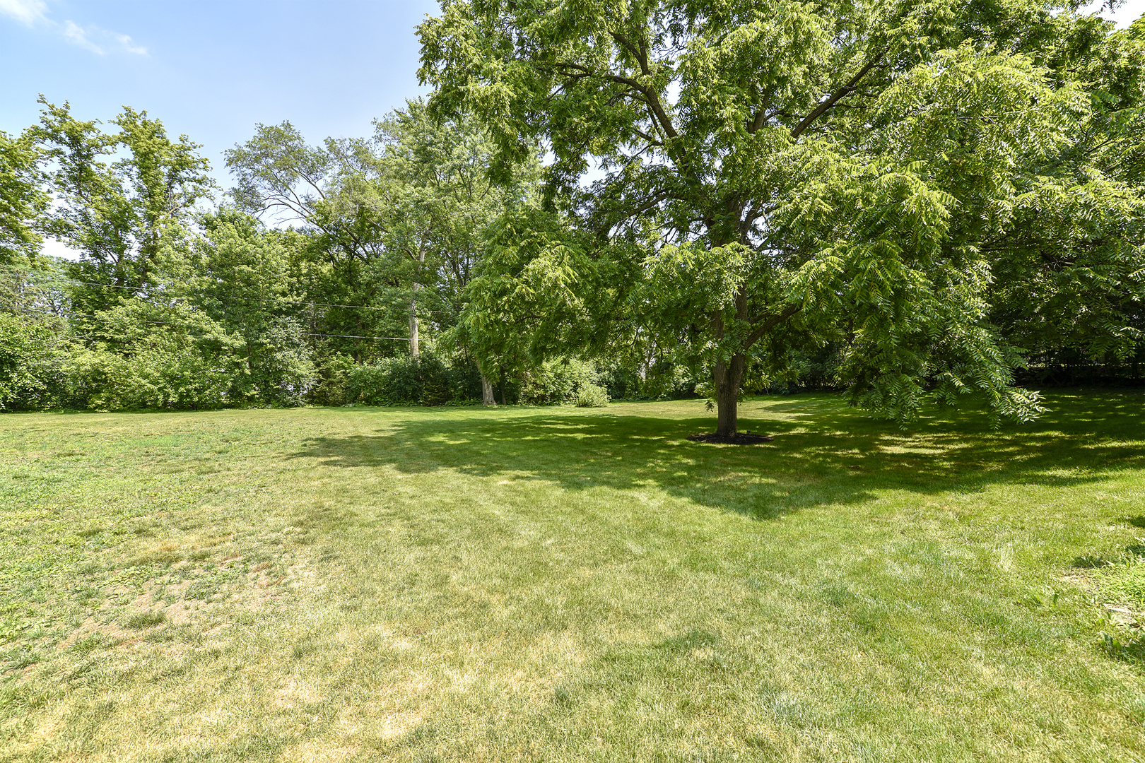 111 Haman Road Inverness, IL 60067 - Photo 18 of 19 a view of a green field with wooden fence