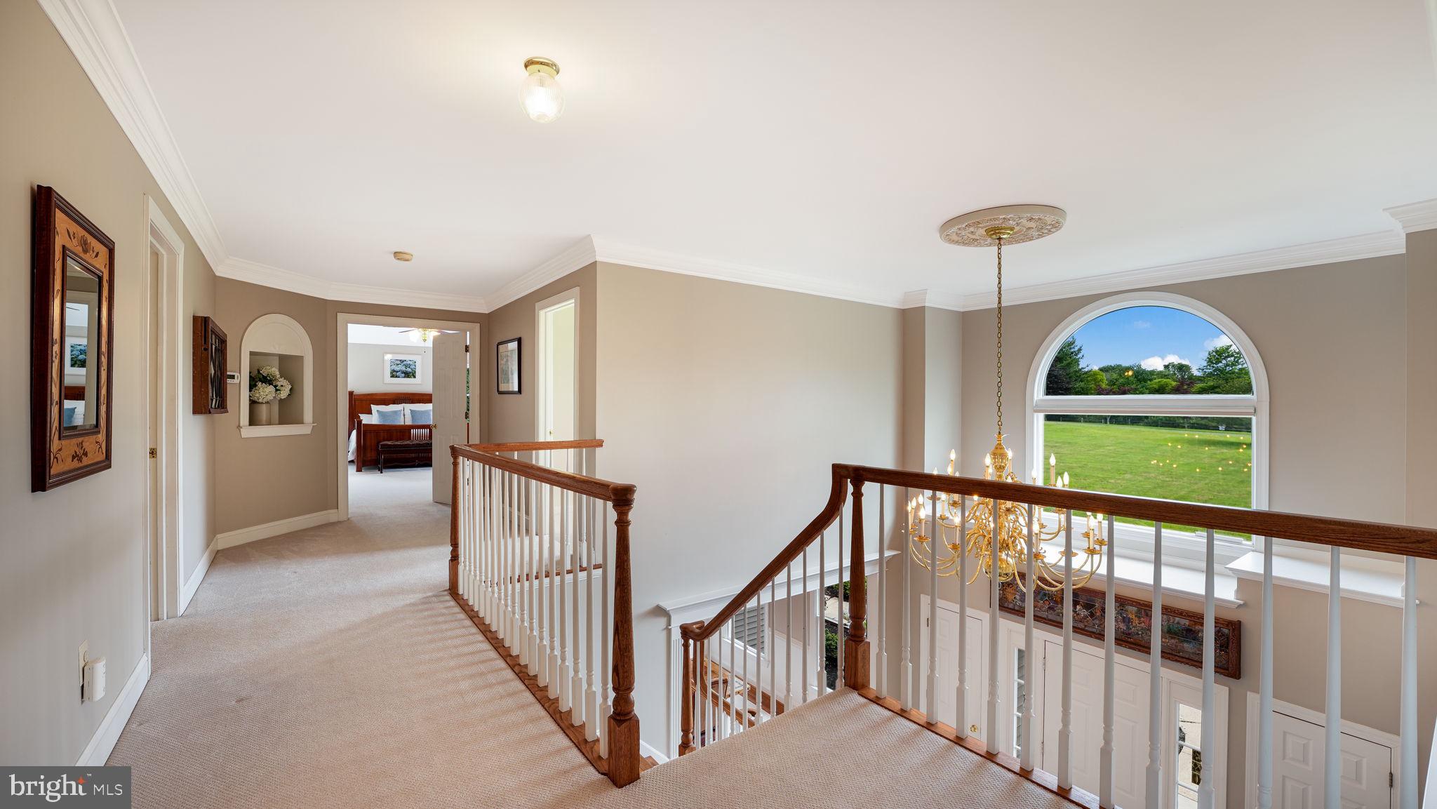 340 West Sandy Ridge Road Doylestown, PA 18901 - Photo 18 of 40 a view of a hallway with furniture