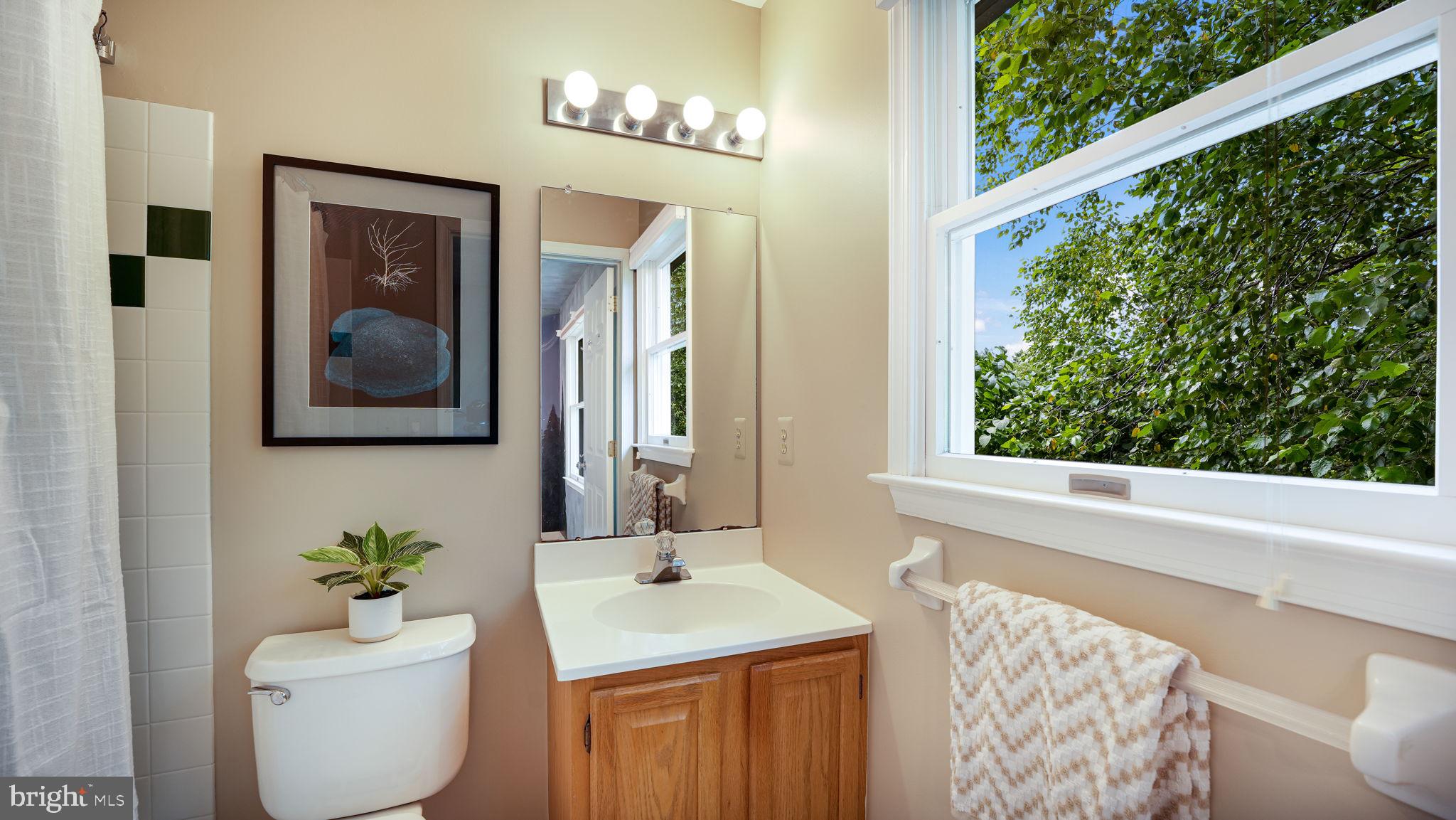 340 West Sandy Ridge Road Doylestown, PA 18901 - Photo 25 of 40 a bathroom with a sink and mirror with toilet