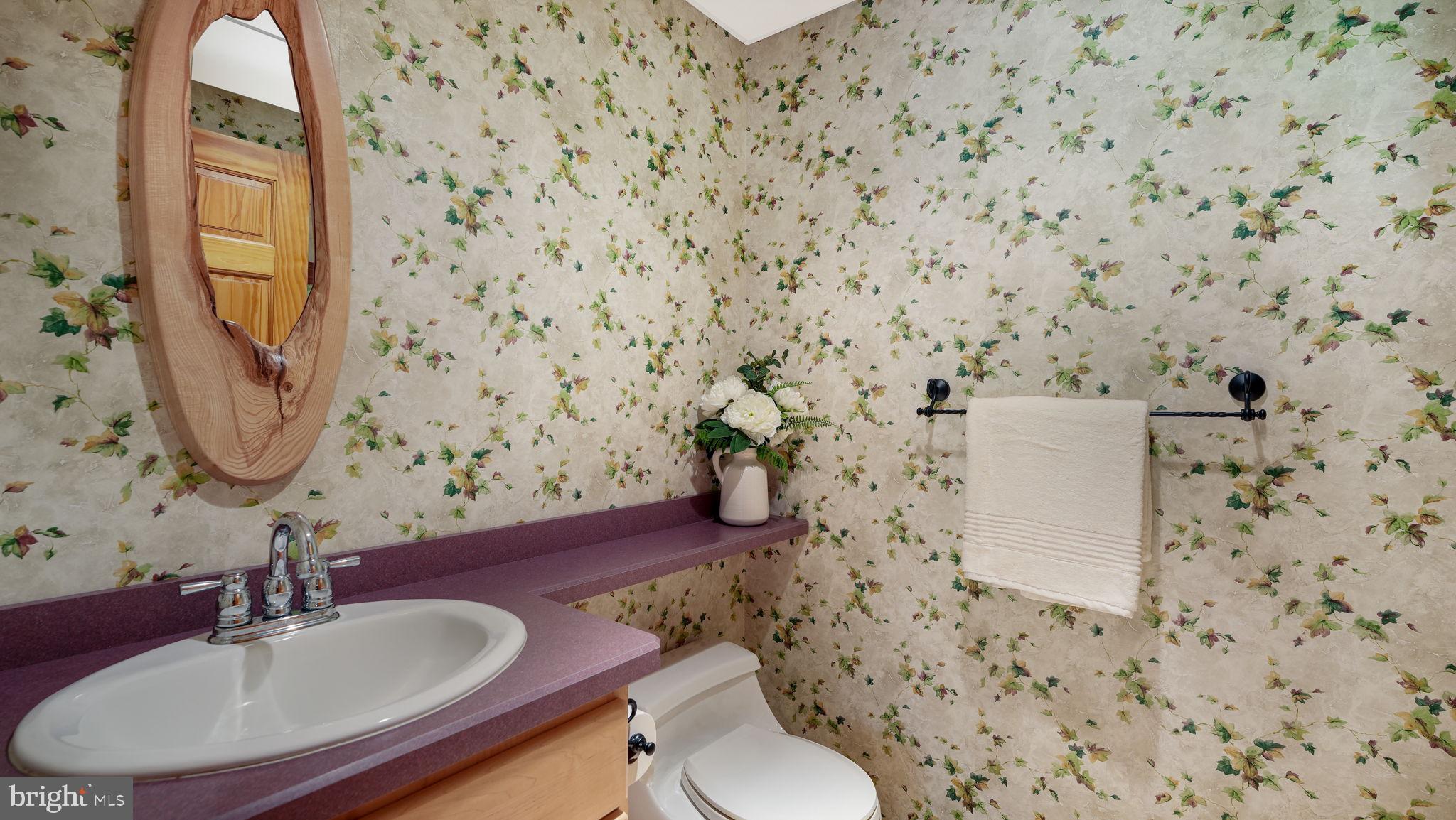 340 West Sandy Ridge Road Doylestown, PA 18901 - Photo 30 of 40 a bathroom with a sink toilet and mirror