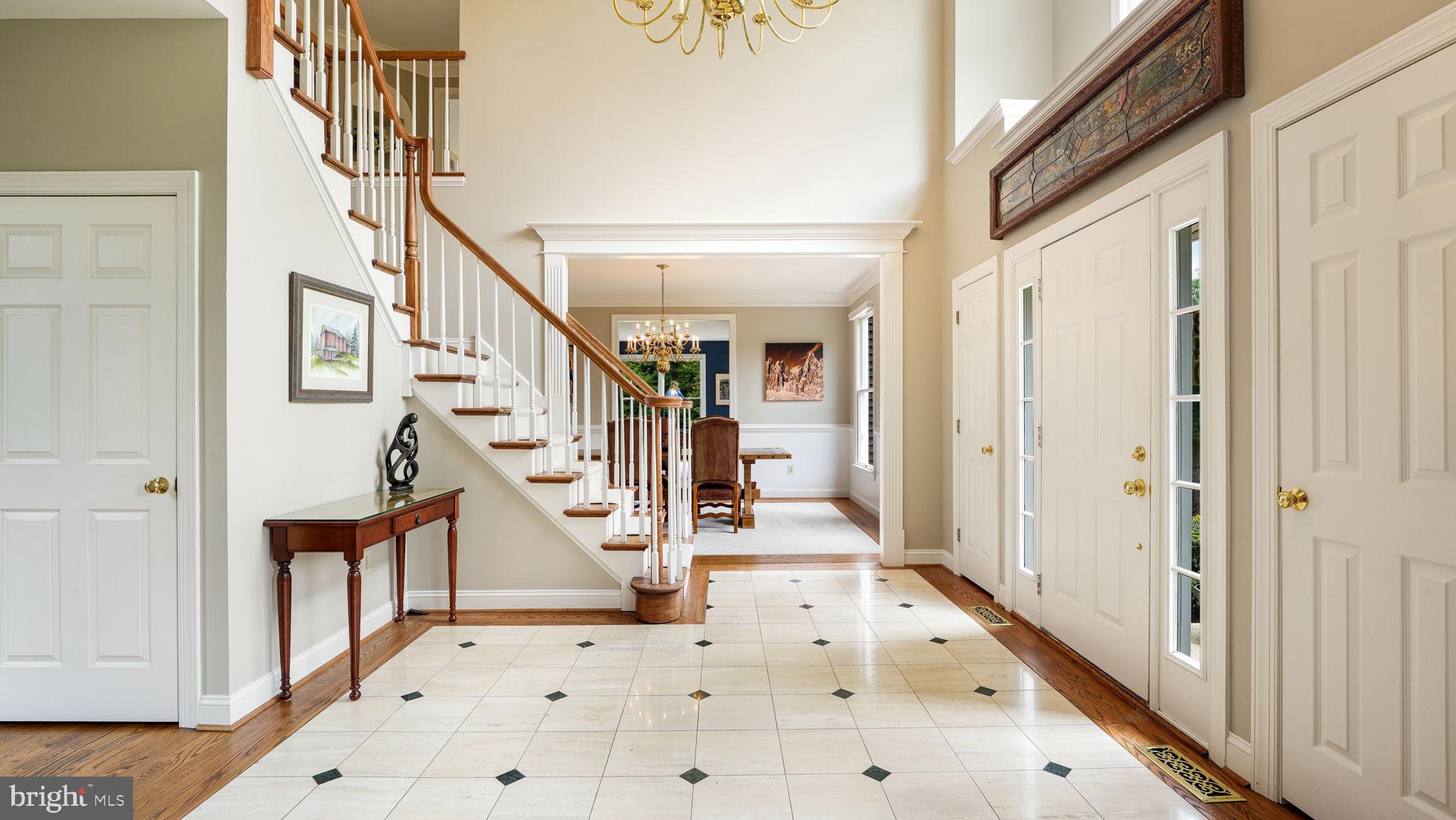 340 West Sandy Ridge Road Doylestown, PA 18901 - Photo 5 of 40 a view of an entryway with wooden floor