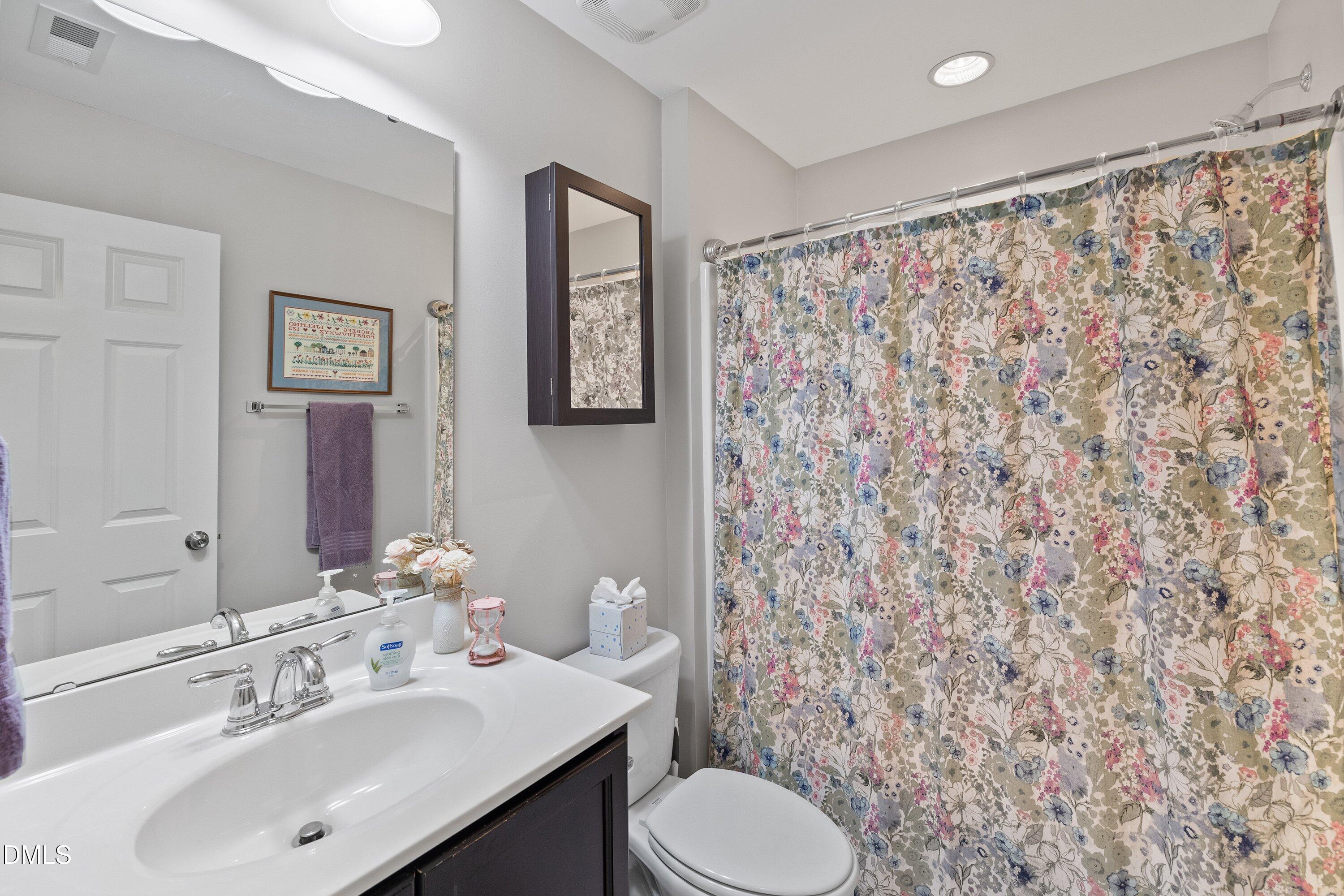 1093 Renewal Place Raleigh, NC 27603 - Photo 24 of 45 a bathroom with a sink toilet and a mirror