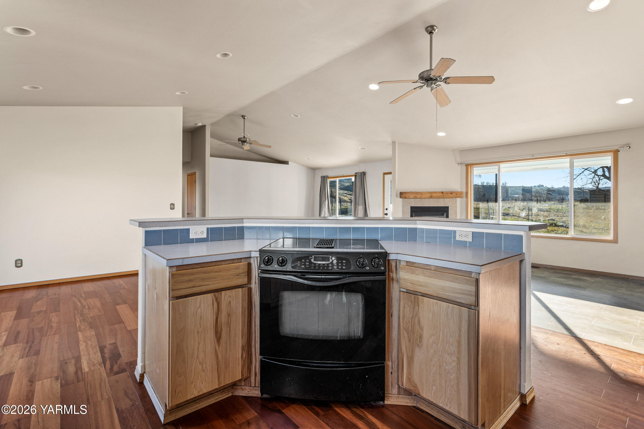 14929 Cottonwood Canyon Road Yakima, WA 98908 - Photo 16 of 55 a kitchen with a stove and a sink