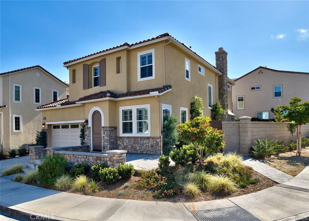 3929 Somerset Road Yorba Linda, CA 92886 - Photo 3 of 5 a front view of a house with a yard