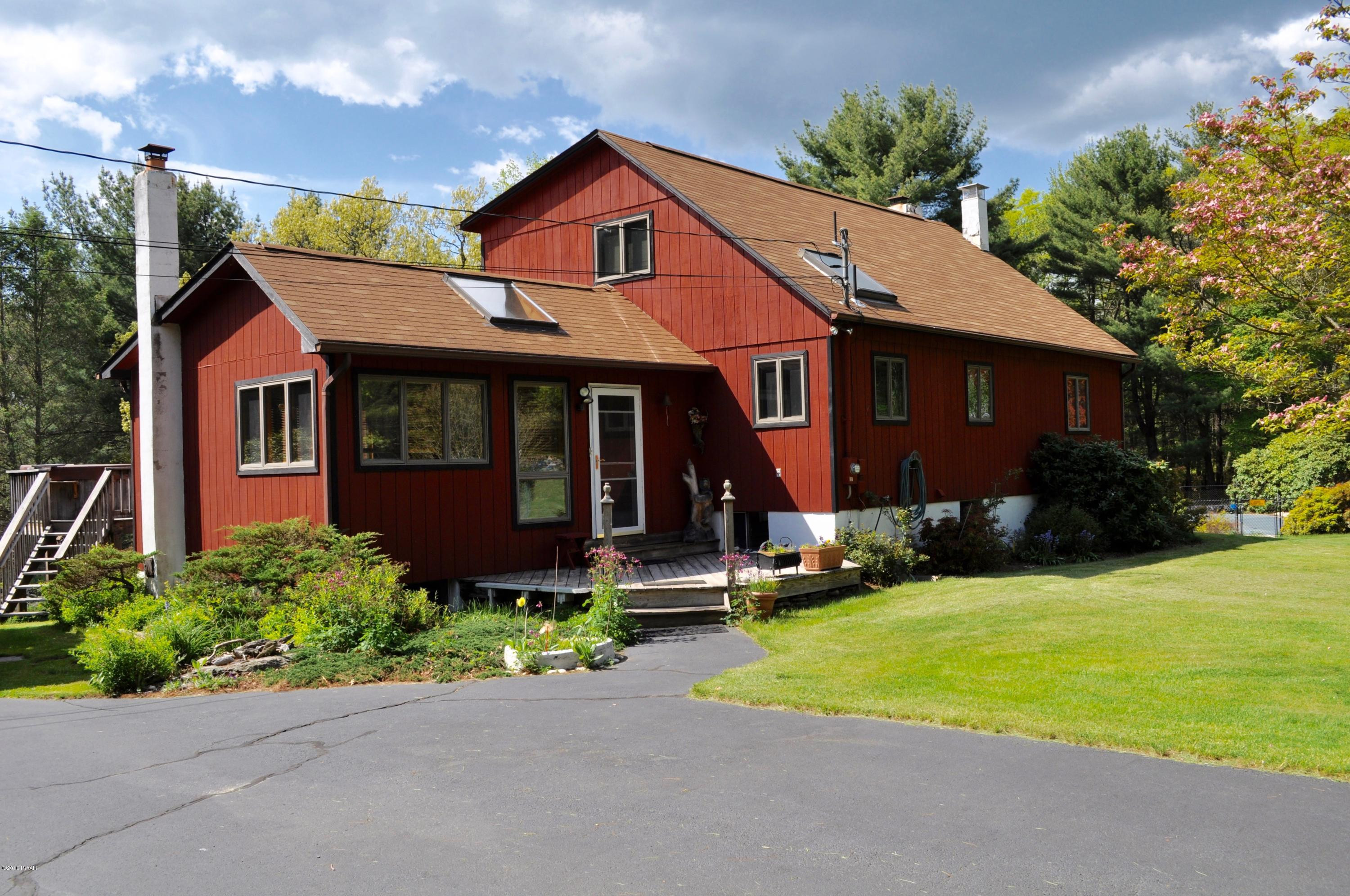 361 Springbrook Road Shohola, PA 18458 - Photo 2 of 30 HOME REAR VIEW