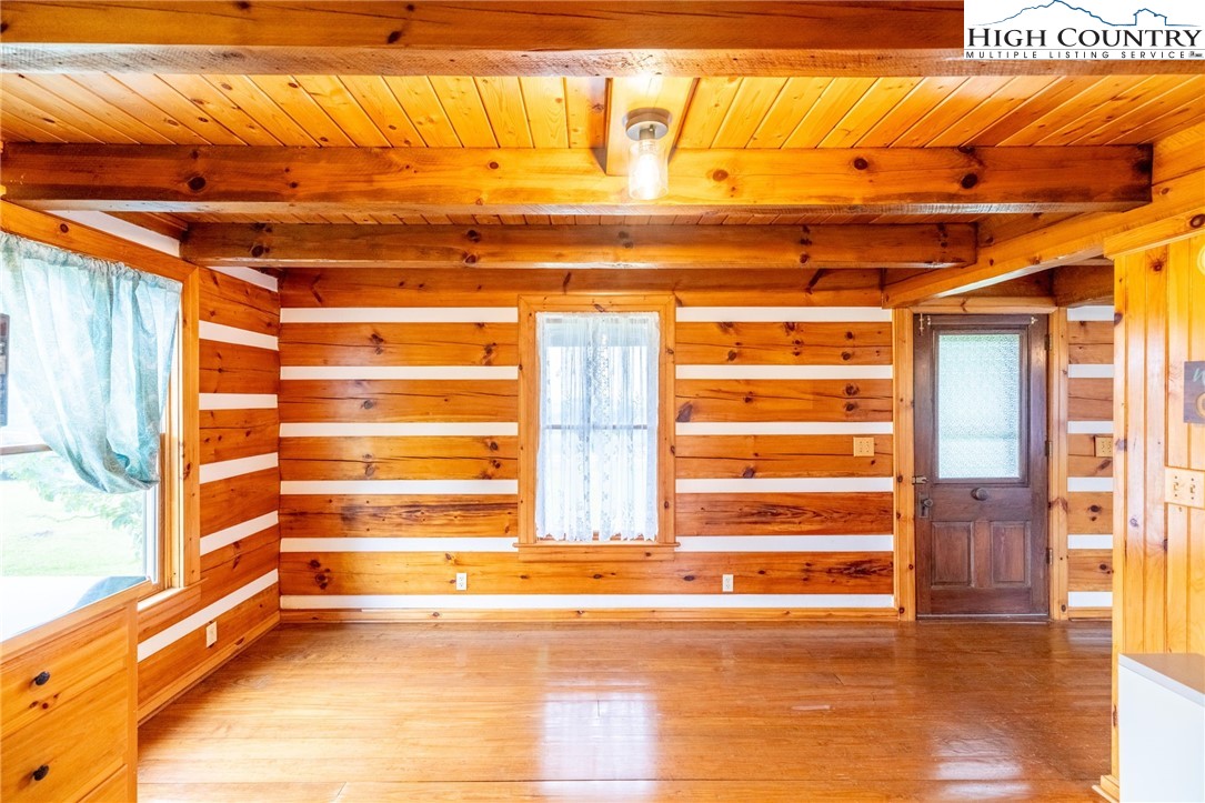 45 Bailey Road Ennice, NC 28623 - Photo 20 of 48 a view of walk in closet with empty racks