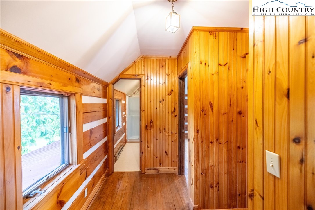 45 Bailey Road Ennice, NC 28623 - Photo 33 of 48 a view of entryway with wooden floor and door