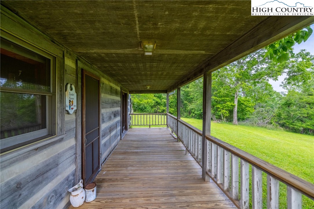 45 Bailey Road Ennice, NC 28623 - Photo 43 of 48 a view of a porch