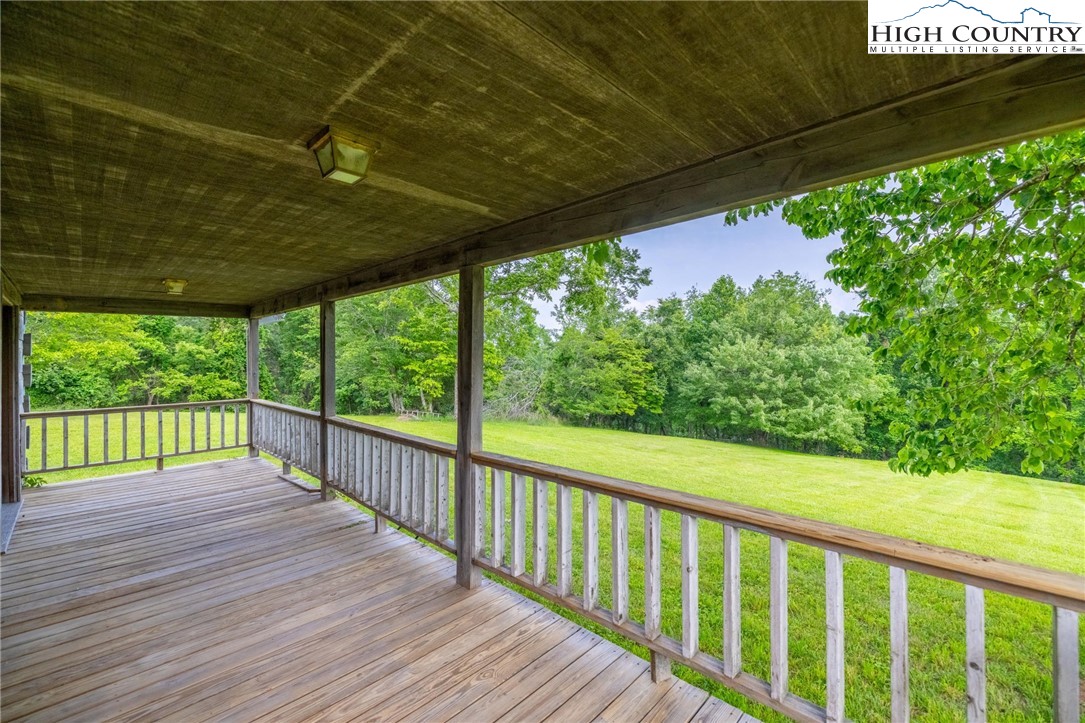 45 Bailey Road Ennice, NC 28623 - Photo 44 of 48 a view of a porch