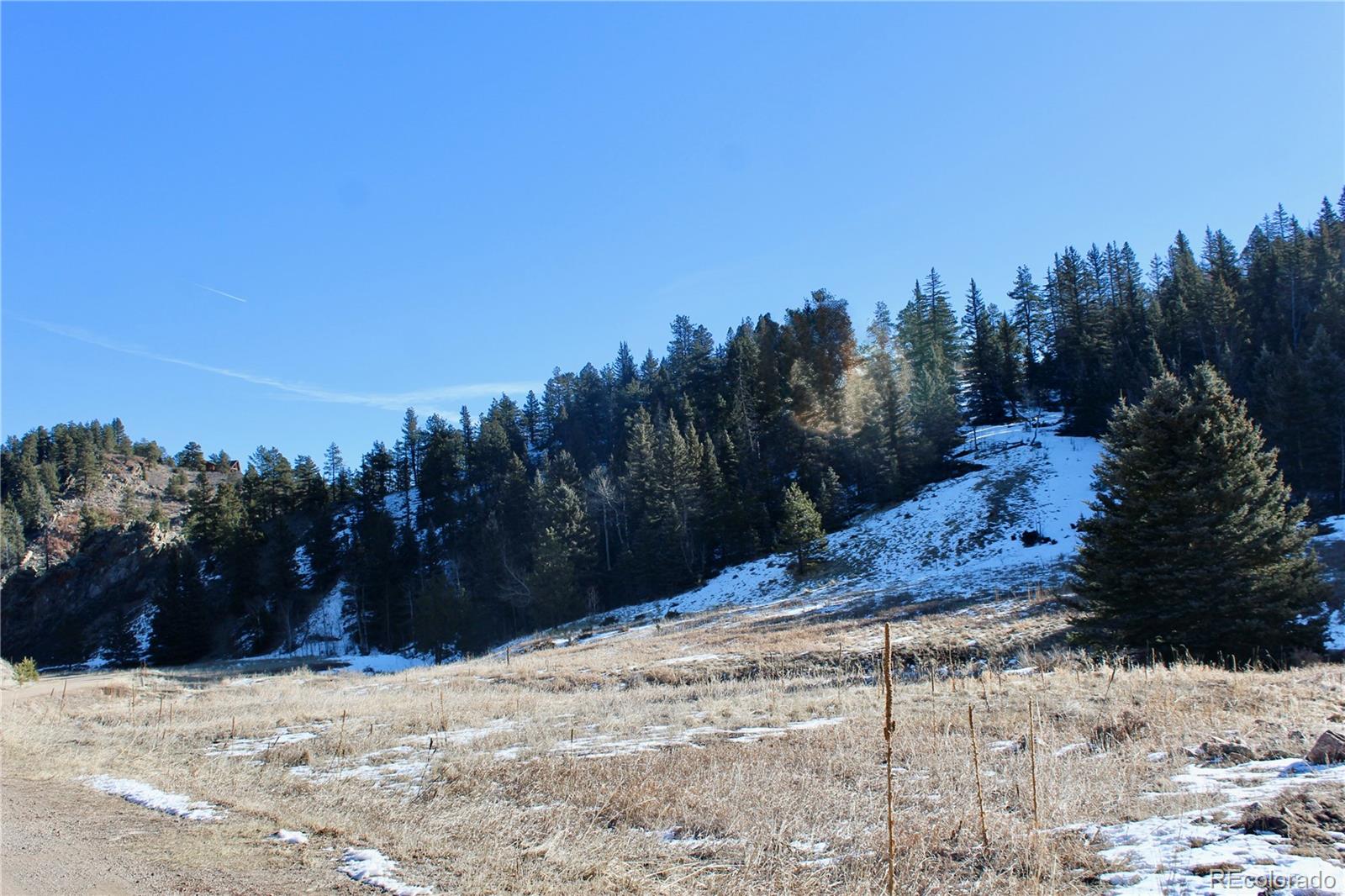 Lot 1 Co Road Westcliffe, CO 81252 - Photo 14 of 21 a view of a snow on the side of a road