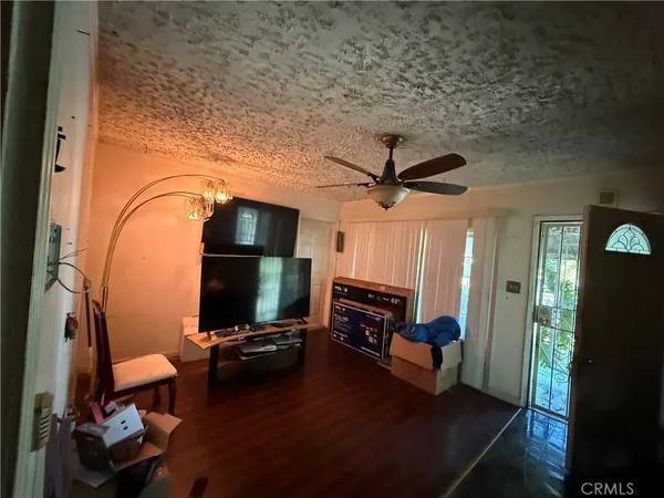 a room with musical instruments