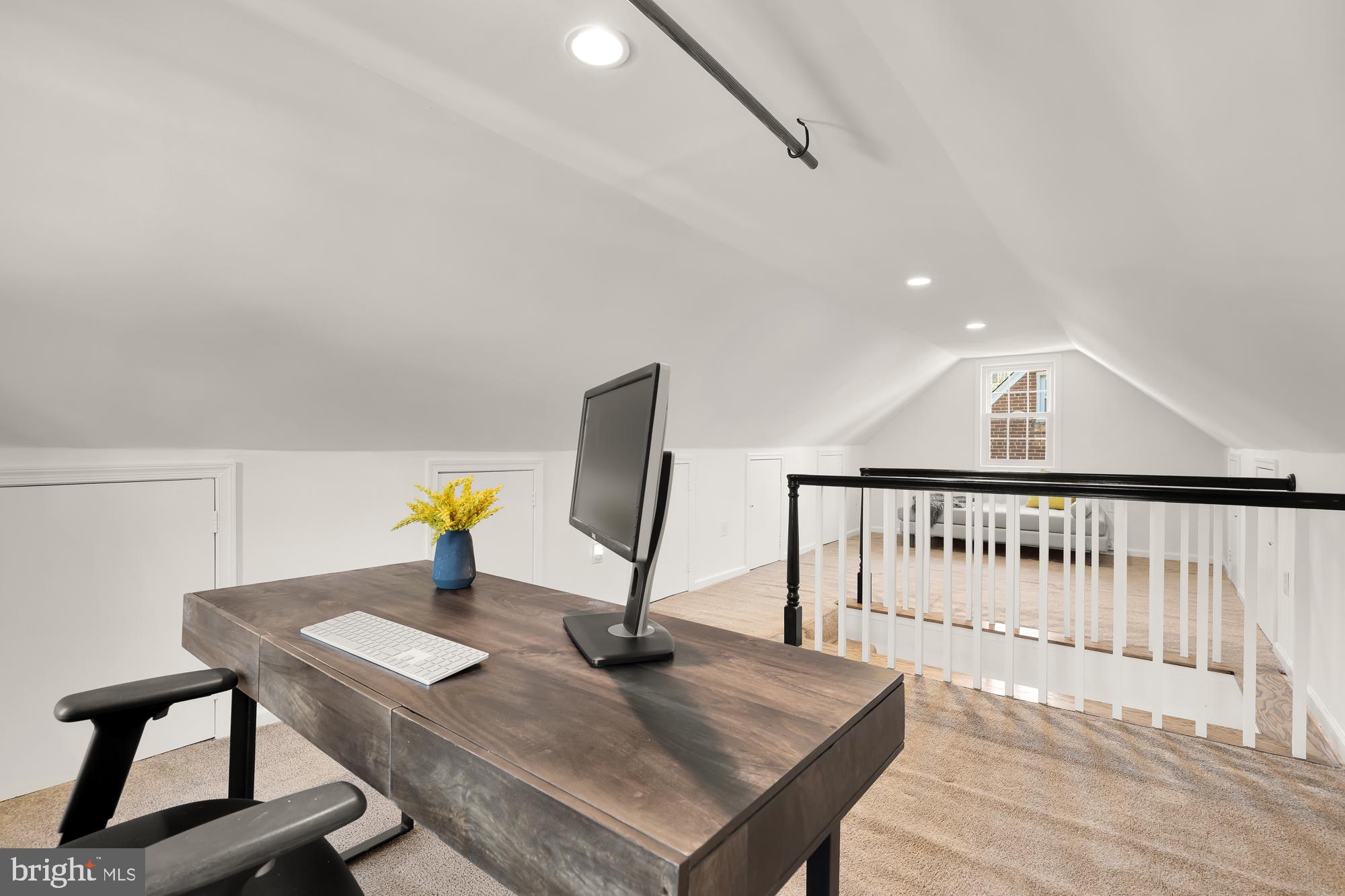 1635 Roxanna Road Northwest Washington, DC 20012 - Photo 30 of 49 Attic office area