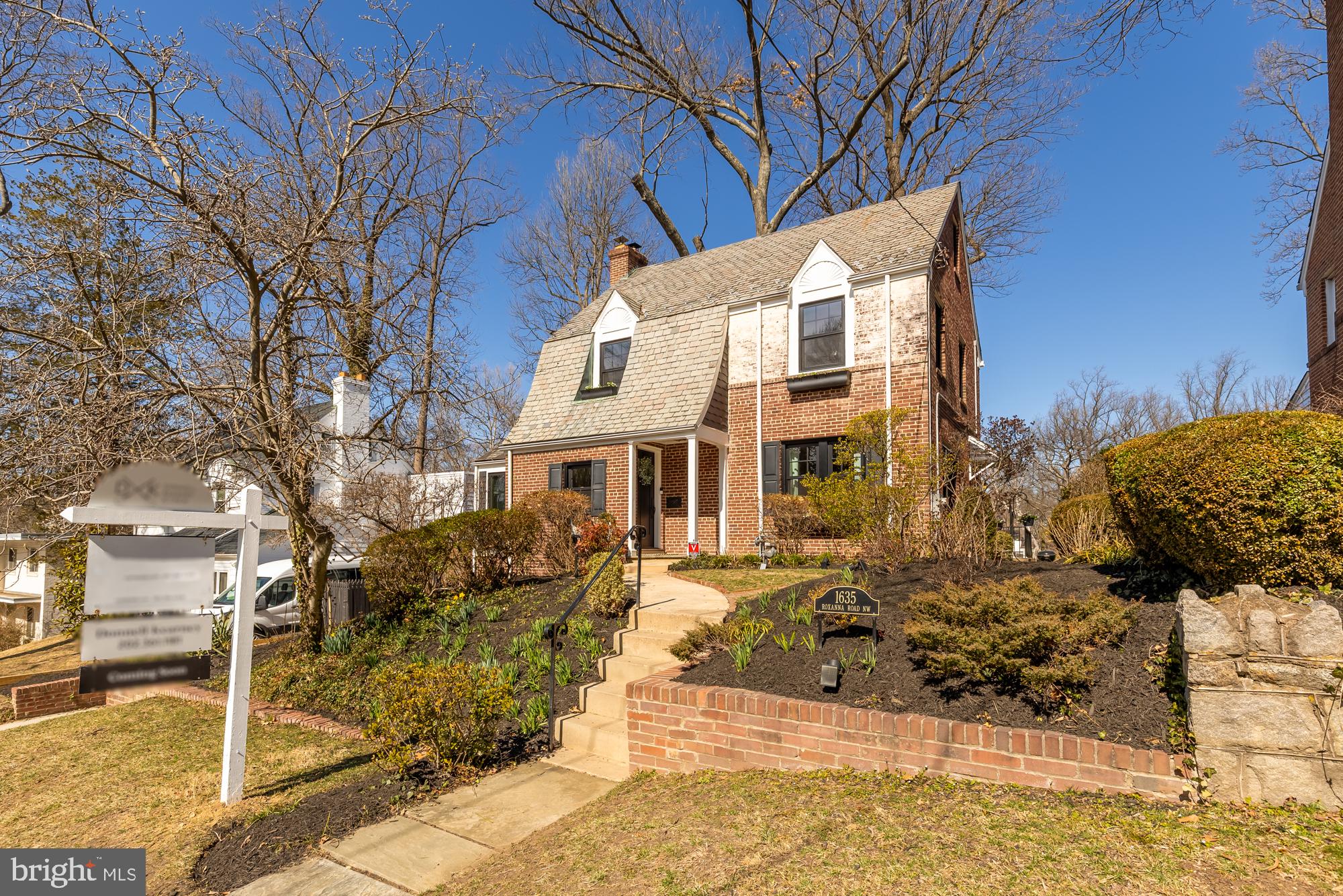 1635 Roxanna Road Northwest Washington, DC 20012 - Photo 46 of 49 Mature landscaping and major curb appeal