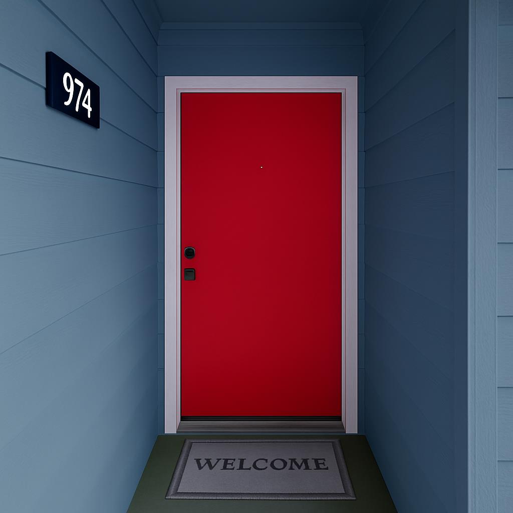 905 West Middlefield Road, Unit 974 Mountain View, CA 94043 - Photo 3 of 20 a view of a red door