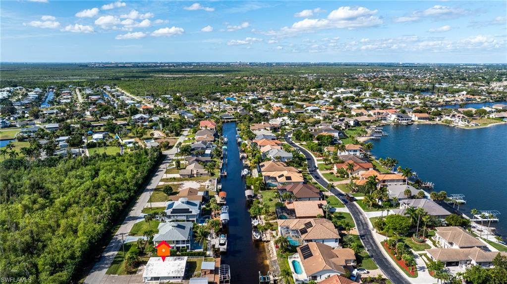 5800 Park Road Fort Myers, FL 33908 - Photo 14 of 18 an aerial view of residential building and lake