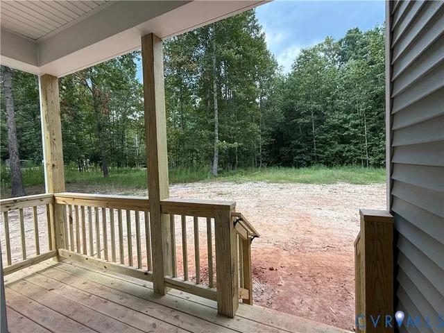 a view of backyard from window