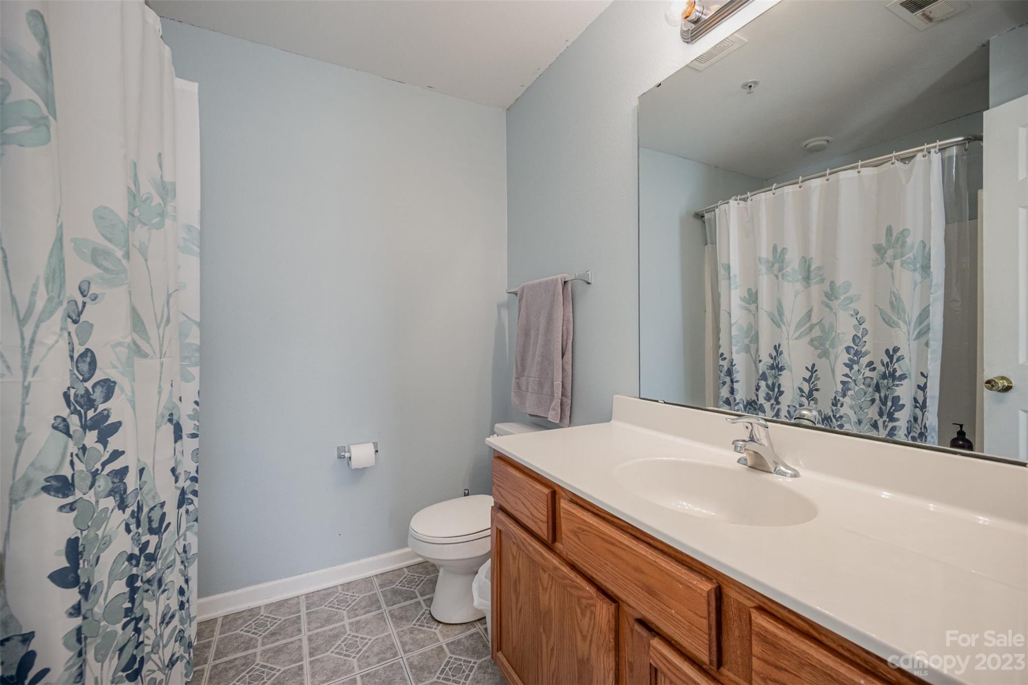 4006 Town Center Road Harrisburg, NC 28075 - Photo 11 of 19 a bathroom with a sink and a toilet