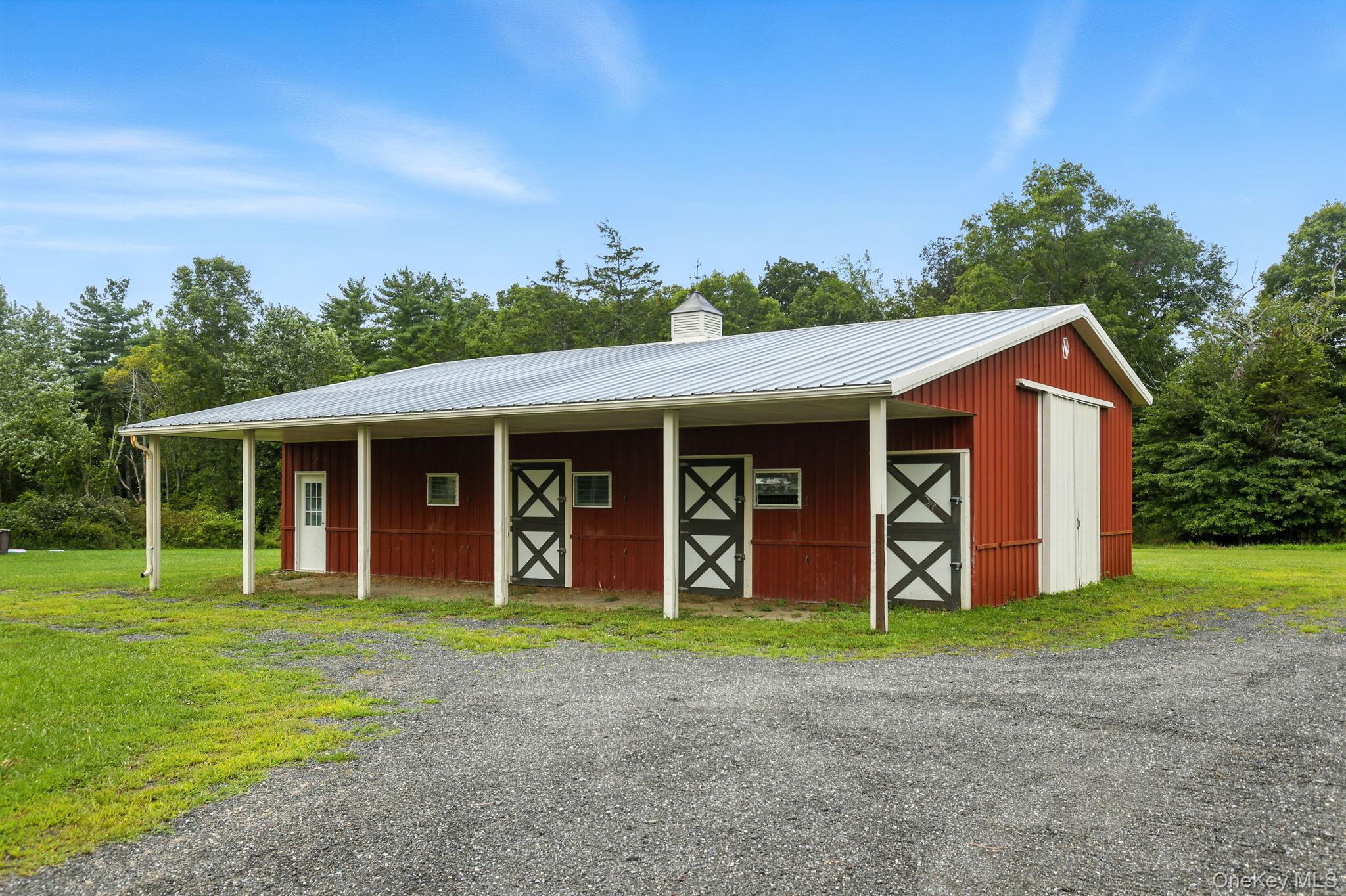 160 Pirog Road Pine Bush, NY 12566 - Photo 22 of 26 View of Pole Barn