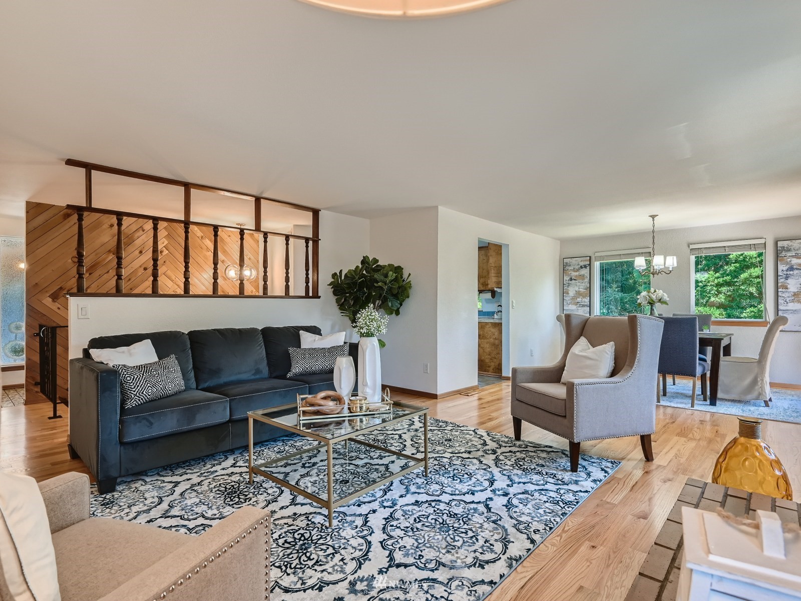 904 9th Street Snohomish, WA 98290 - Photo 6 of 40 a living room with furniture and wooden floor
