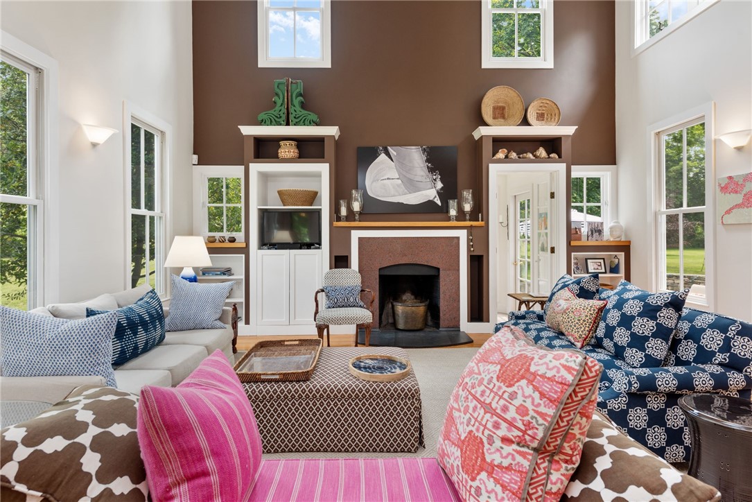 28 Alfred Drowne Road Barrington, RI 02806 - Photo 7 of 49 Stunning family room with high ceilings