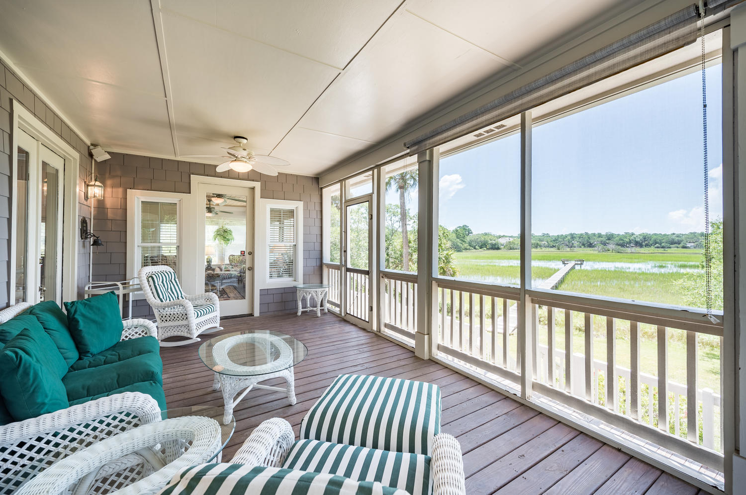 2605 Jenkins Point Road Johns Island, SC 29455 - Photo 10 of 44 Screened Porch 1