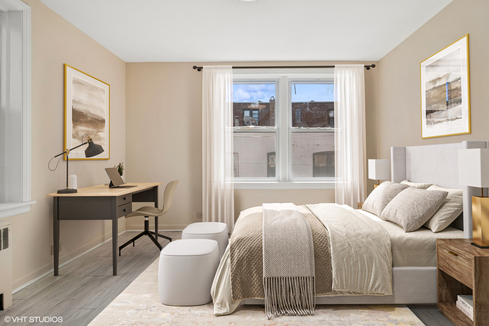 1143 East 50th Street, Unit 2 Chicago, IL 60615 - Photo 23 of 29 a bedroom with a bed and a window