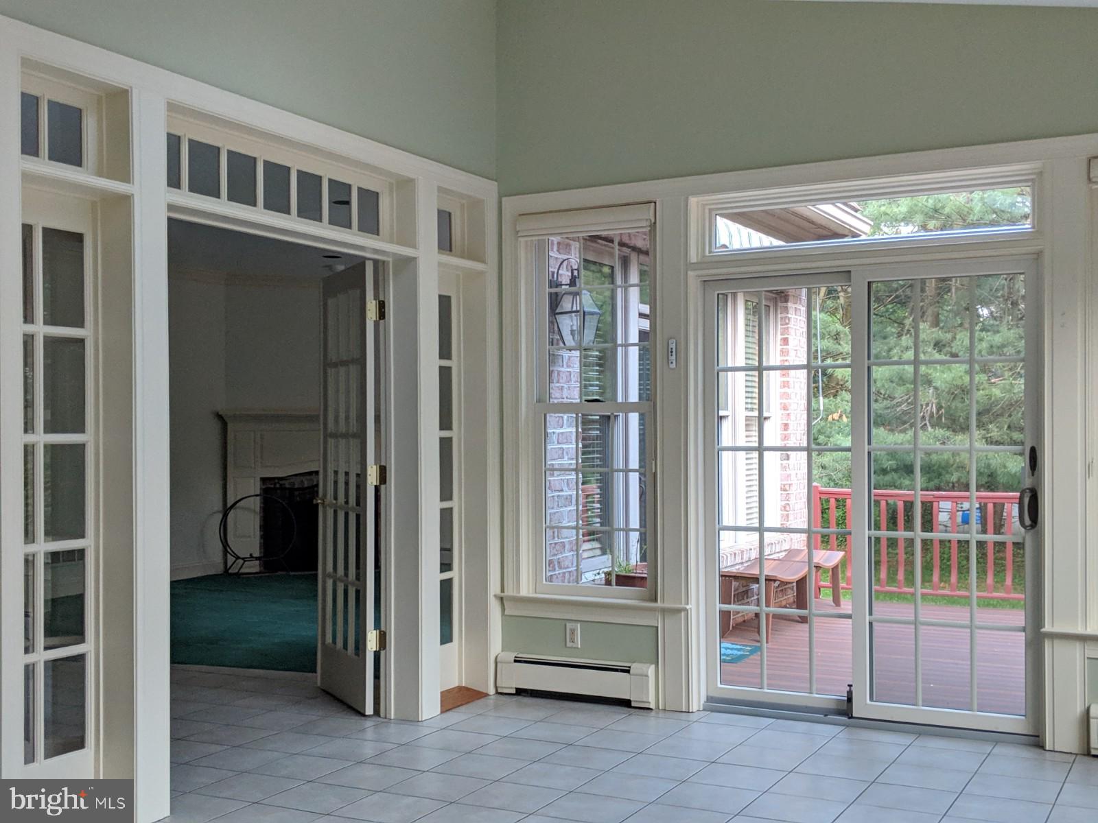 282 Province Line Road Wrightstown, NJ 08562 - Photo 24 of 50 Sun Room with French Doors