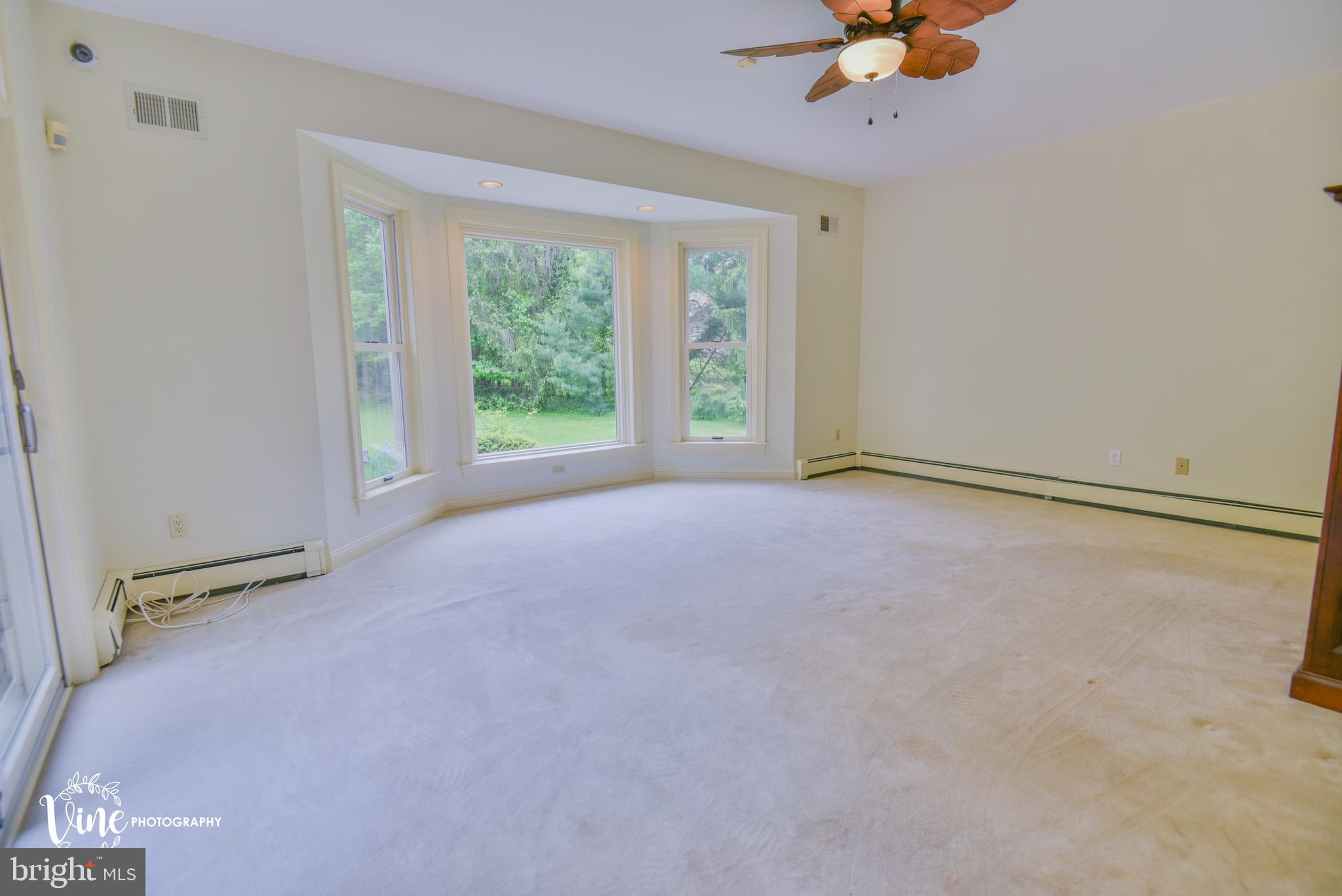 282 Province Line Road Wrightstown, NJ 08562 - Photo 27 of 50 Master Bed Room with Bay Windows