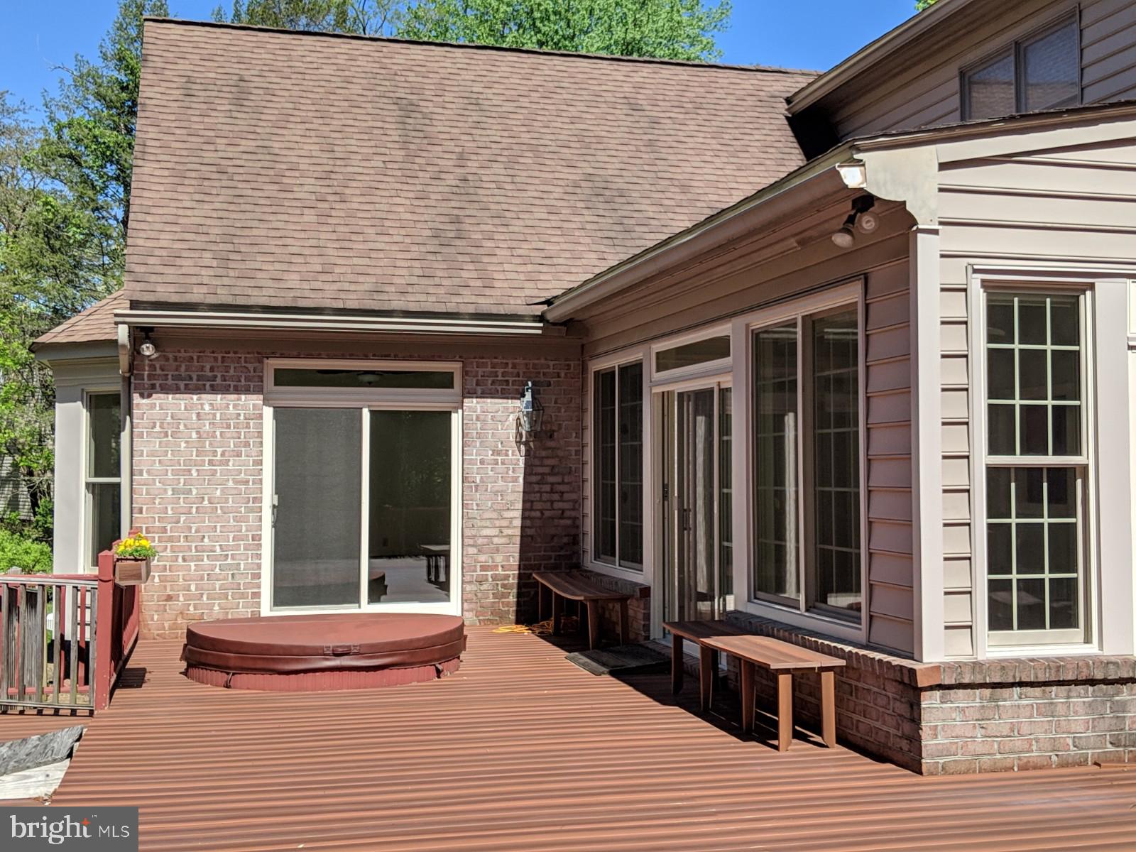 282 Province Line Road Wrightstown, NJ 08562 - Photo 4 of 50 Back Elevation with Hot Tub