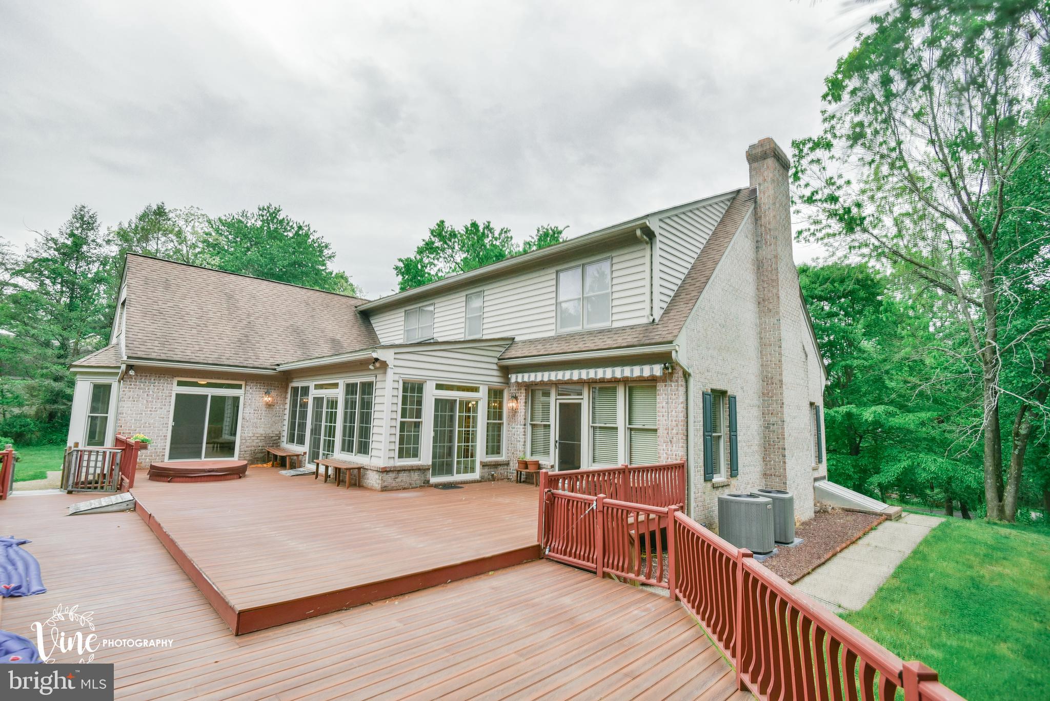 282 Province Line Road Wrightstown, NJ 08562 - Photo 42 of 50 House view from Back Yard