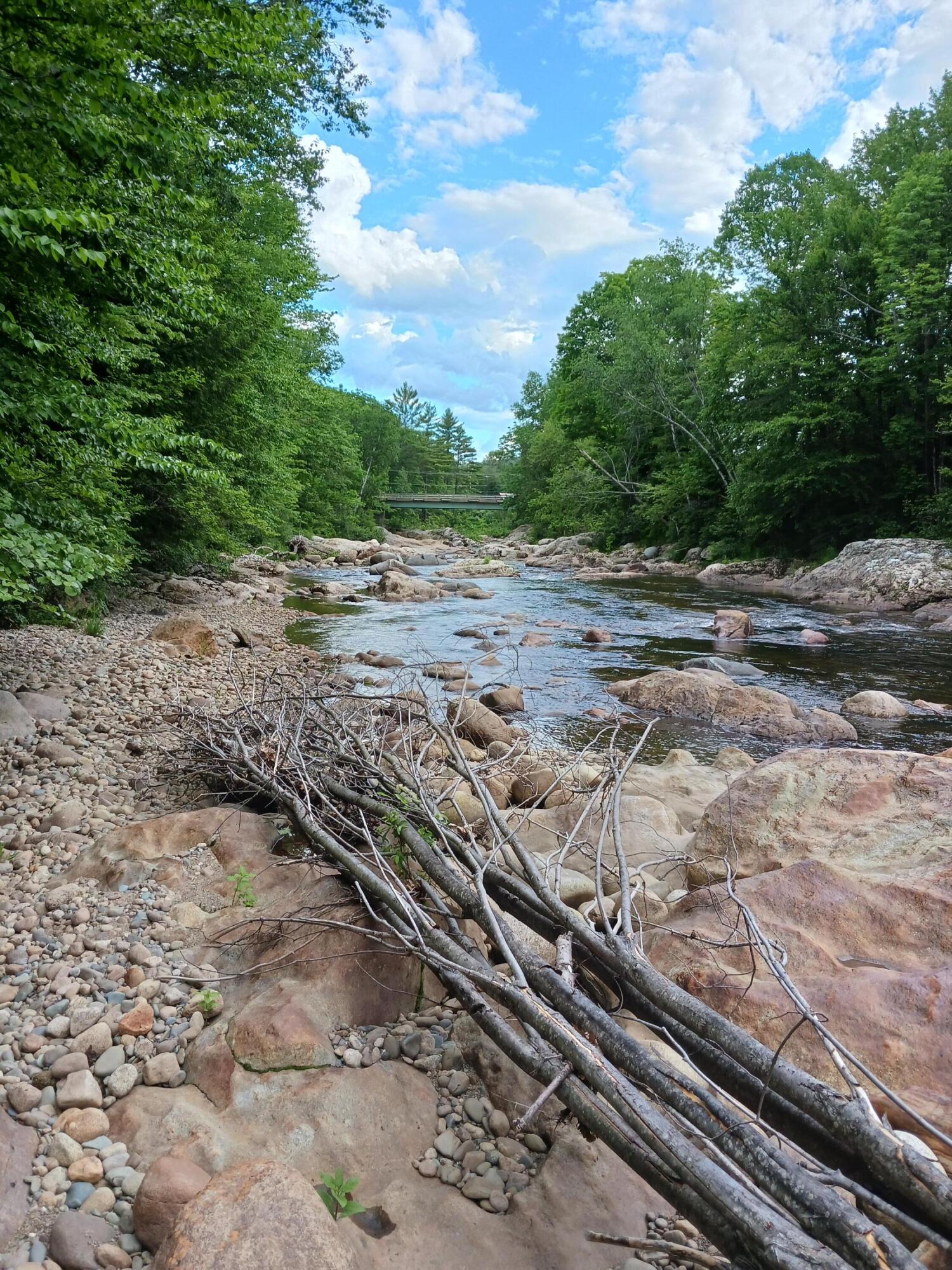 8 Black Bridge Road Mexico, ME 04257 - Photo 5 of 12 Downstream toward Black Bridge