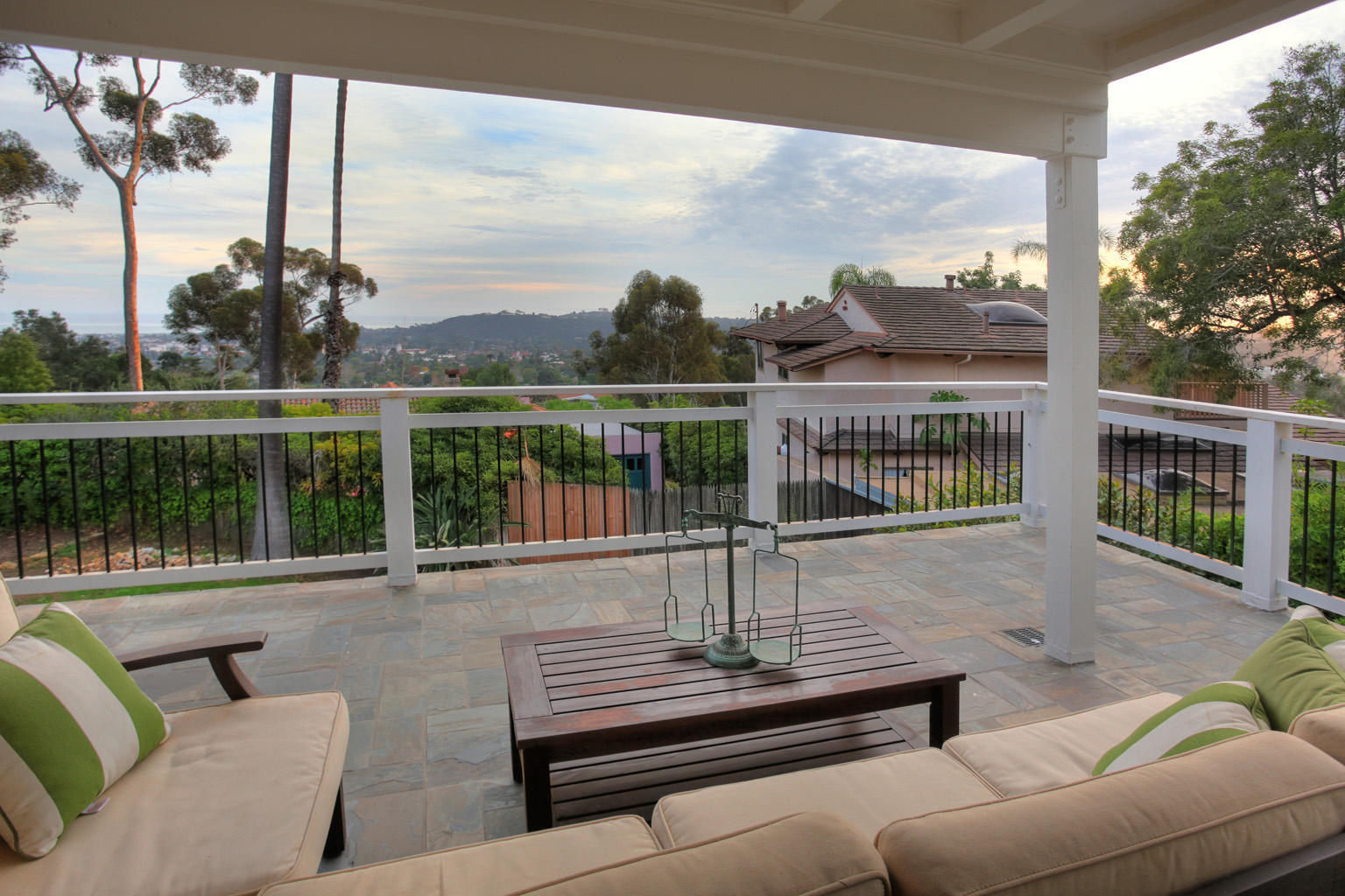 2135 Ridge Lane Santa Barbara, CA 93103 - Photo 10 of 15 a view of roof deck with couches and wooden floor