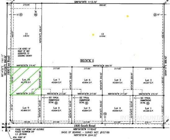 $75,900 | 1806 East 1800 South, Gooding, ID 83330