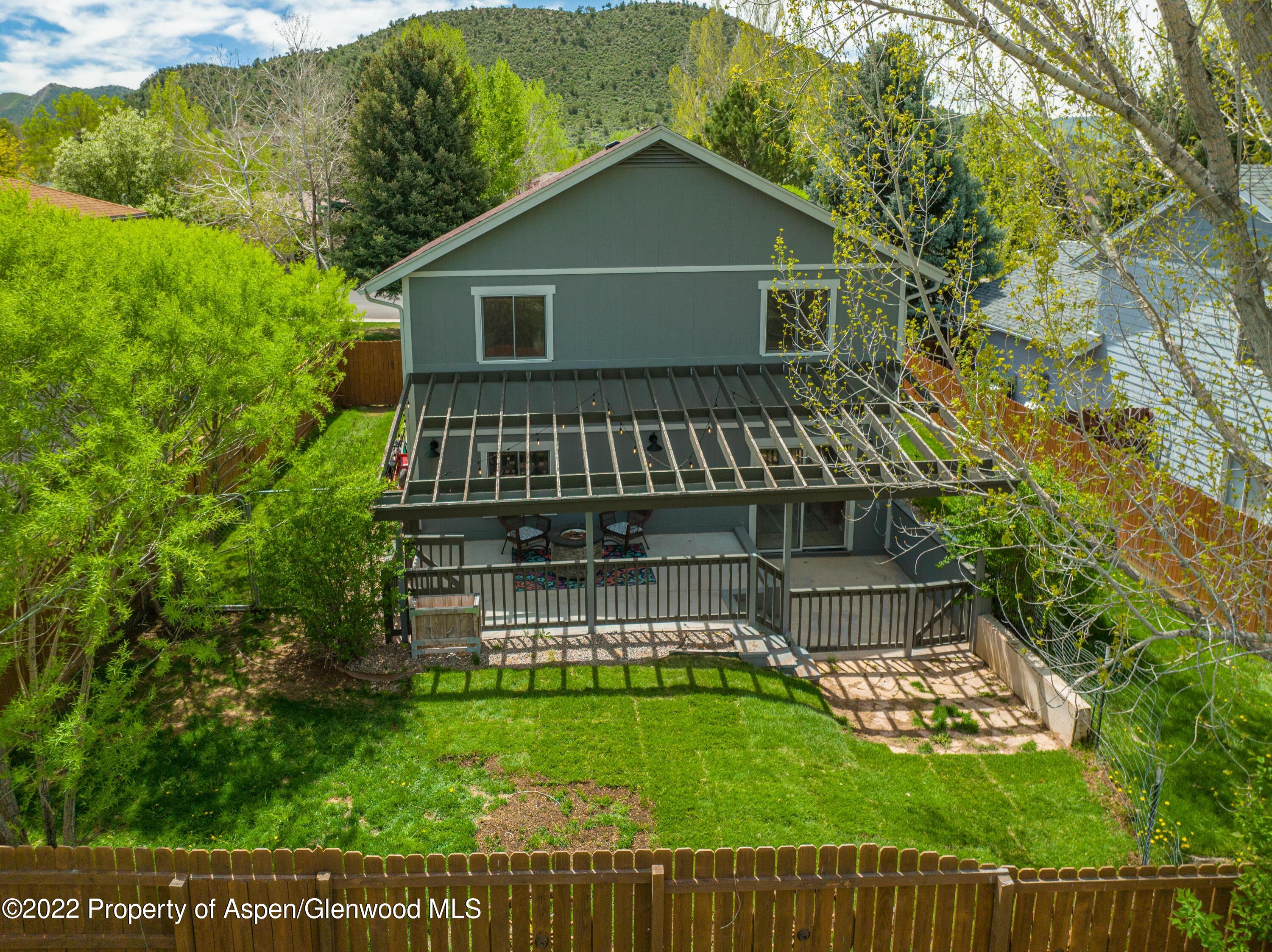 239 Buckthorn Road New Castle, CO 81647 - Photo 18 of 24 back yard oasis