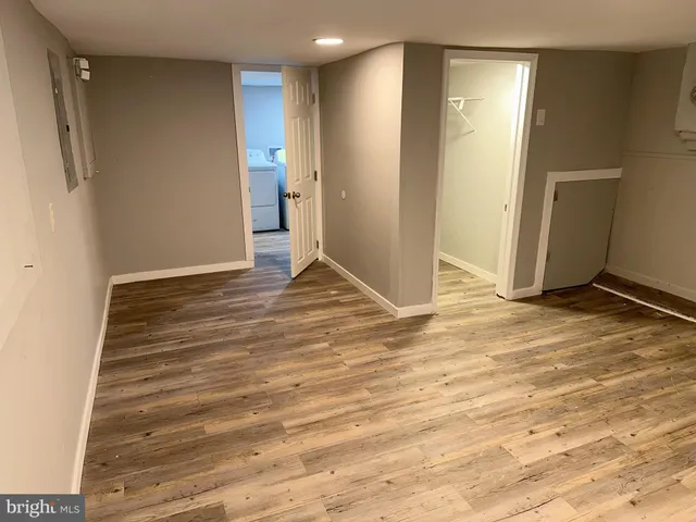 wooden floor in an empty room
